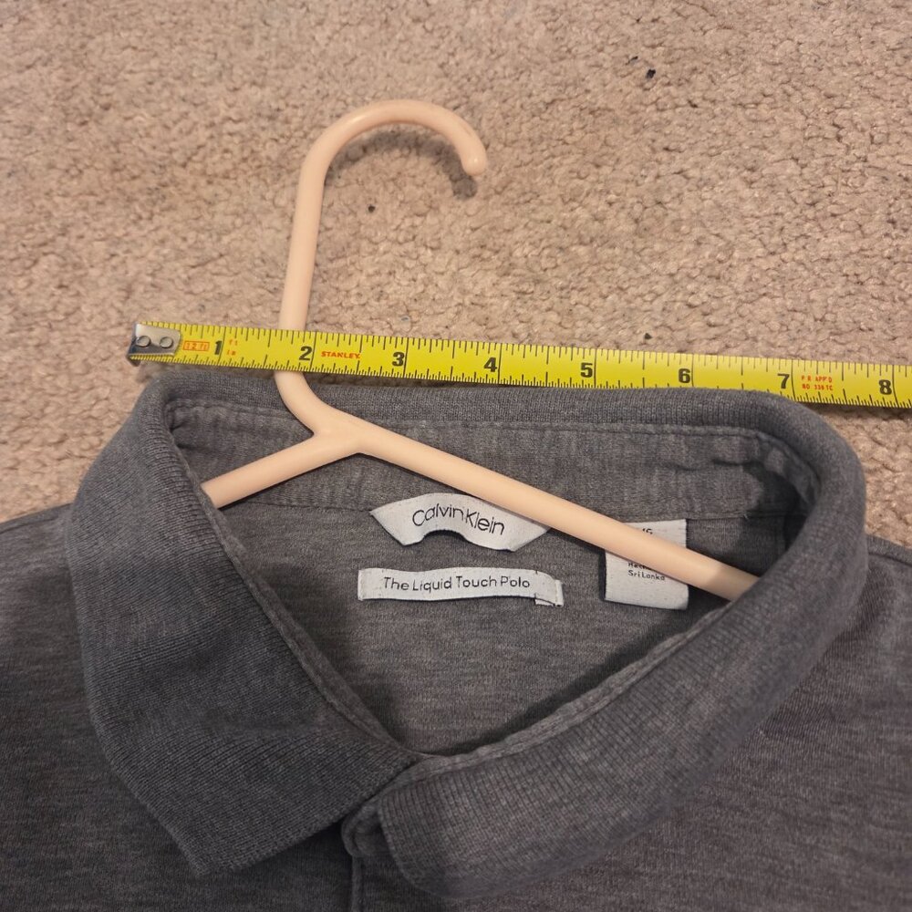 Calvin Klein Men's Large Grey Polo Shirt - Picture 8 of 8